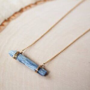 Blue Kyanite Necklace